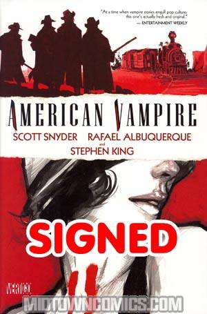 American Vampire Vol 1 HC Signed By Scott Snyder