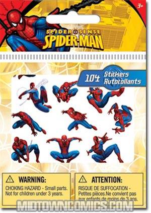 Spider-Man 104 Sticker Pack