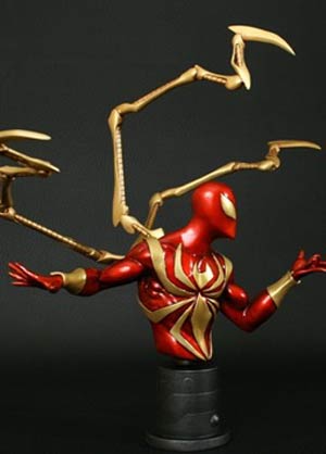 Iron Spider-Man Mini Bust By Bowen