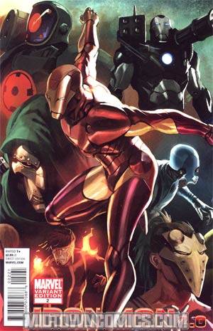Iron Man 2.0 #2 Cover B Incentive Marko Djurdjevic Variant Cover