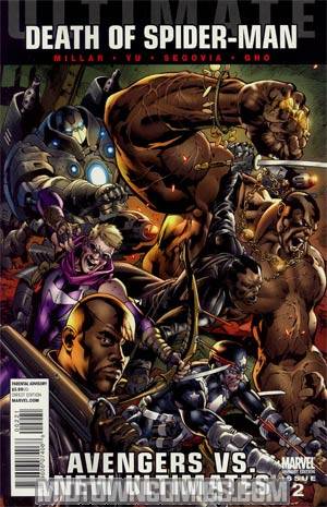 Ultimate Comics Avengers vs New Ultimates #2 Incentive Bryan Hitch Variant Cover (Death Of Spider-Man Tie-In)