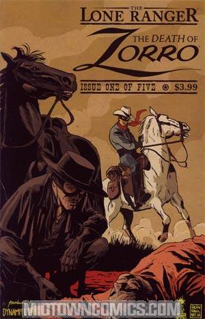 Lone Ranger Zorro Death Of Zorro #1 Cover B Regular Francesco Francavilla Cover