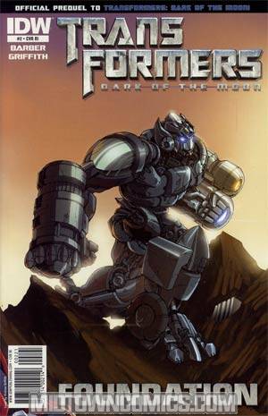 Transformers 3 Movie Prequel Foundation #2 Incentive Andrew Griffith Interconnected Variant Cover