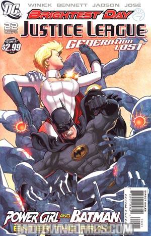 Justice League Generation Lost #22 Cover B Incentive Kevin Maguire Variant Cover (Brightest Day Tie-In)