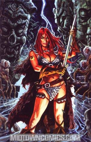 Red Sonja Deluge One Shot Incentive Dan Brereton Virgin Cover