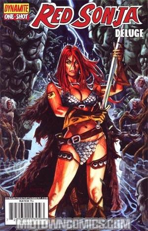 Red Sonja Deluge One Shot Regular Dan Brereton Cover