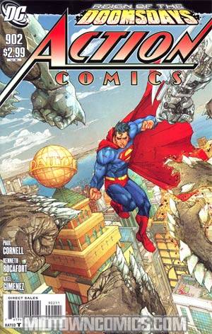 Action Comics #902 Cover A Regular Kenneth Rocafort Cover (Reign Of Doomsday Tie-In)