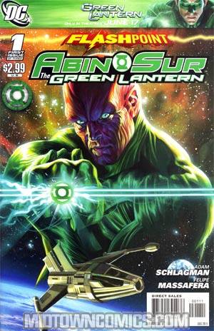 Flashpoint Abin Sur The Green Lantern #1 Cover A 1st Ptg