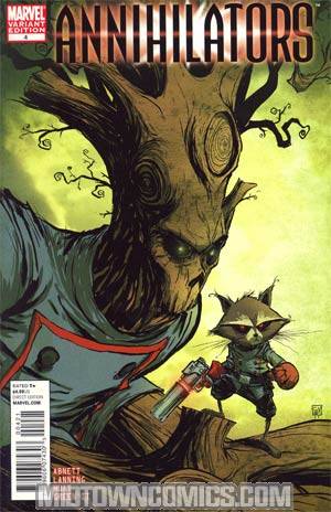 Annihilators #4 Variant Skottie Young Cover