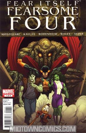 Fear Itself Fearsome Four #1 Cover A 1st Ptg