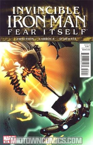 Invincible Iron Man #505 (Fear Itself Tie-In)