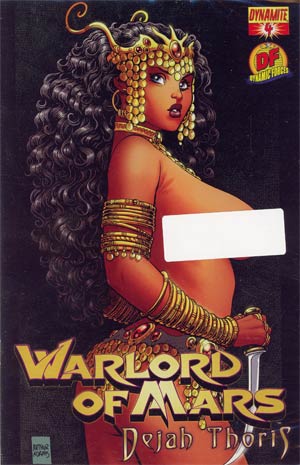 Warlord Of Mars Dejah Thoris #4 DF Exclusive Arthur Adams Risque Variant Cover