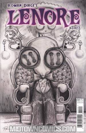 Lenore Vol 2 #2 Cover B Variant Sketch Cover