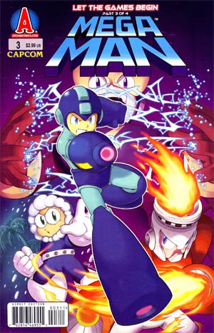 Mega Man Vol 2 #3 Regular Patrick Spaziante Cover