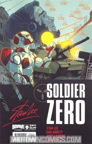 Stan Lees Soldier Zero #9 Cover B Kalman Andrasofszky