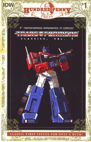 Transformers Classics #1 Hundred Penny Press Edition