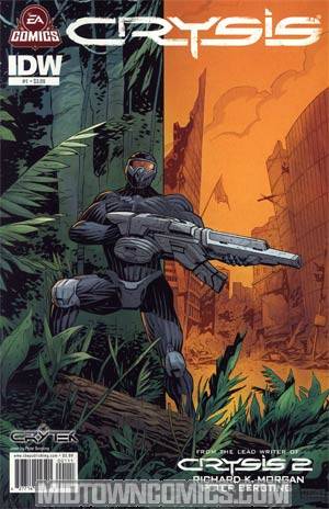 Crysis #1 Regular Peter Bergting Cover