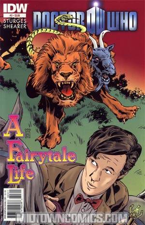 Doctor Who A Fairytale Life #3 Cover A Regular Mark Buckingham Cover