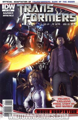 Transformers Dark Of The Moon Movie Adaptation #1