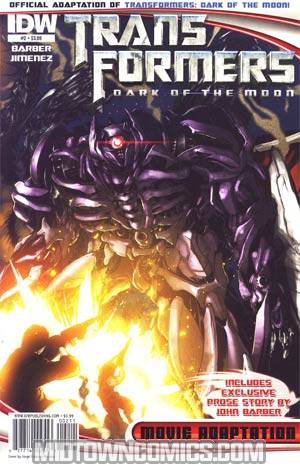 Transformers Dark Of The Moon Movie Adaptation #2