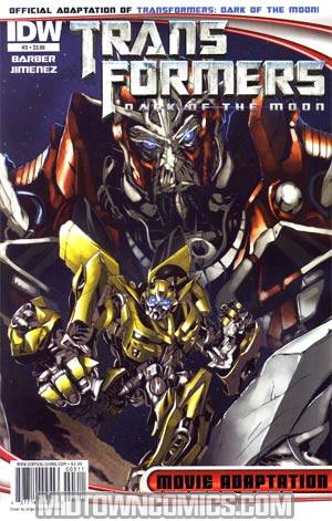 Transformers Dark Of The Moon Movie Adaptation #3