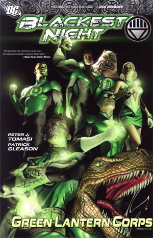 Blackest Night Green Lantern Corps TP