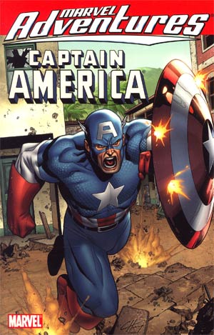 Marvel Adventures Avengers Captain America TP Digest