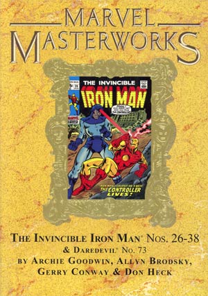 Marvel Masterworks Invincible Iron Man Vol 7 HC Variant Dust Jacket
