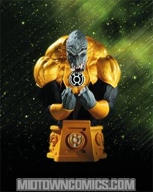 Heroes Of The DC Universe Blackest Night Sinestro Corps Member Arkillo Bust