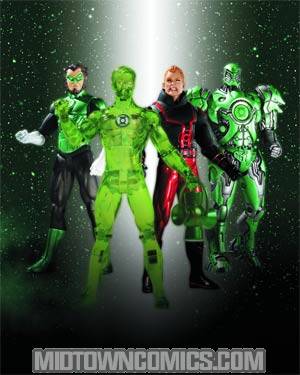 Green Lantern Series 4 Complete 4-Figure Set