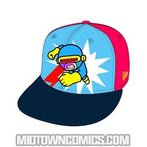 tokidoki x Marvel Cyclops Optic Blast 59Fifty Cap Size 7 1/2