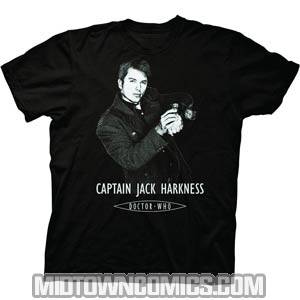 Doctor Who Captain Jack Harkness T-Shirt Large