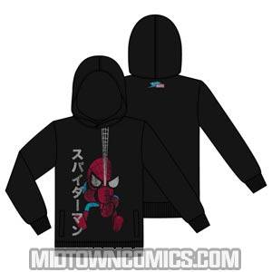 tokidoki x Marvel Amazing Spider-Man Black Hoodie Large