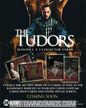 Tudors Seasons 1-3 Trading Cards Box