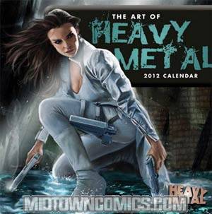 Art Of Heavy Metal 2012 12x11-Inch Wall Calendar