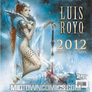 Art Of Luis Royo 2012 12x11-Inch Wall Calendar