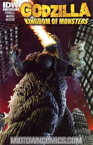Godzilla Kingdom Of Monsters #1 Cover A 1st Ptg