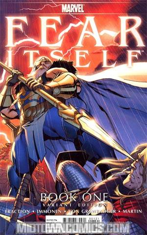 Fear Itself #1 Cover B Incentive Stuart Immonen Odin vs Thor Variant Cover