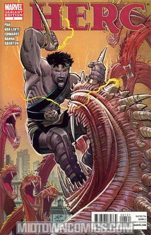 Herc #1 Cover B Incentive John Romita Jr Variant Cover