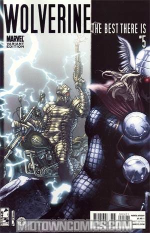 Wolverine The Best There Is #5 Cover B Incentive Thor Goes Hollywood Variant Cover