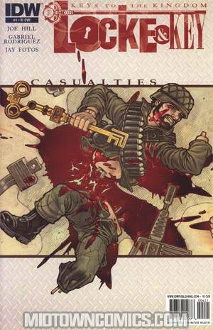 Locke & Key Keys To The Kingdom #4 Incentive Gabriel Rodriguez Variant Cover