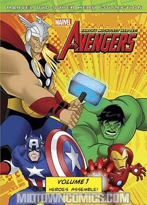 Marvel The Avengers Earths Mightiest Heroes Vol 1 Heroes Assemble DVD