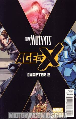 New Mutants Vol 3 #22 2nd Ptg Steve Kurth Variant Cover (Age Of X Part 2)