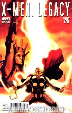 X-Men Legacy #247 Cover B Incentive Thor Goes Hollywood Variant Cover (Age Of X Part 5)