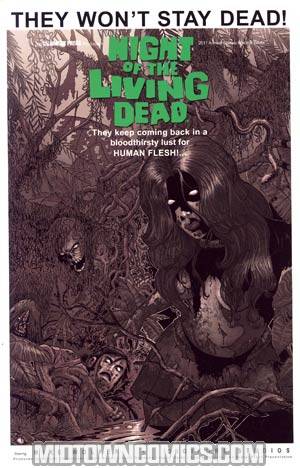 Night Of The Living Dead Annual 2011 Incentive Classic Black & White Edition