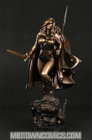 Valkyrie Faux Bronze Statue By Bowen Website Exclusive