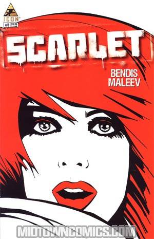 Scarlet #5 Cover B Incentive Brian Michael Bendis Variant Cover