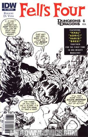 Dungeons & Dragons #6 Cover D Incentive Jorge Lucas Classic Fantastic Four Homage Variant Sketch Cover