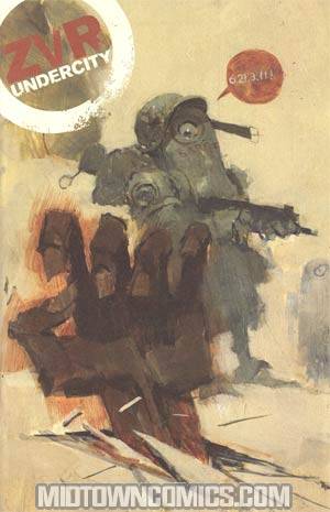 Zombies vs Robots Undercity #1 Incentive Ashley Wood Variant Cover