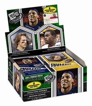 Press Pass 2011 Football Trading Cards Pack